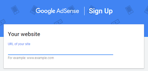 google adSense signUp