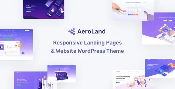 AeroLand WordPress theme