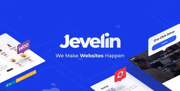 Jevelin WordPress theme