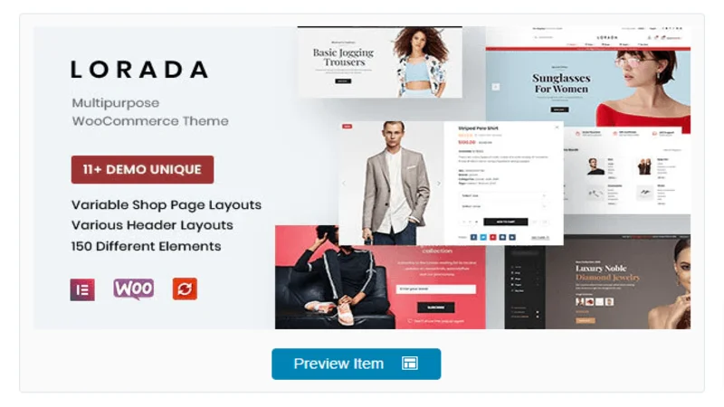 Lorada WordPresss theme