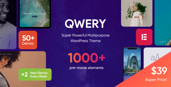 Qwery WordPress theme